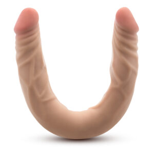 Dual-ended silicone pleasure device